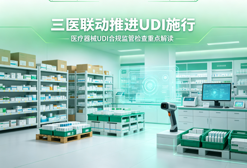 三医联动推进 UDI 施行 医疗器械 UDI 合规监管检查重点解读