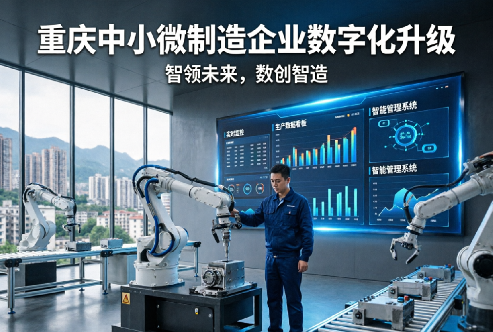 管家婆MES-轻量化管理系统：赋能重庆生产制造，助力中小微制造企业破局升级