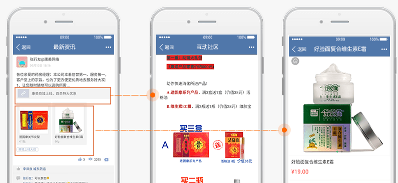 管家婆指掌天下互动社区营销活动:一键送达,传达不变形